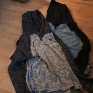 2 Boys Abercrombie kids light weight hoodies